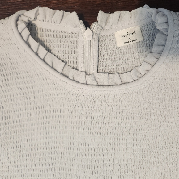 Aritzia Wilfred Mint blouse size Small - Picture 3 of 10